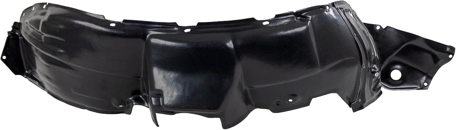 Front Fender Liner Left Driver Side Direct Replacement Compatible With 2001-2007 Toyota Highlander TO1250113 5380648030