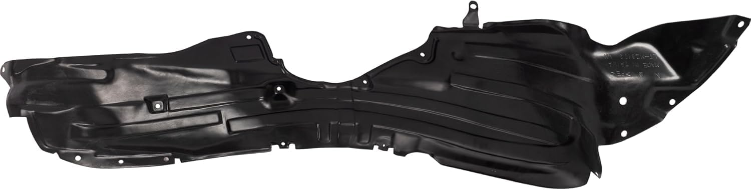 Front Inner Fender Liner Left Driver Side Direct Replacement Compatible With 2010-2012 Mazda CX-7 MA1248147 EH4456140