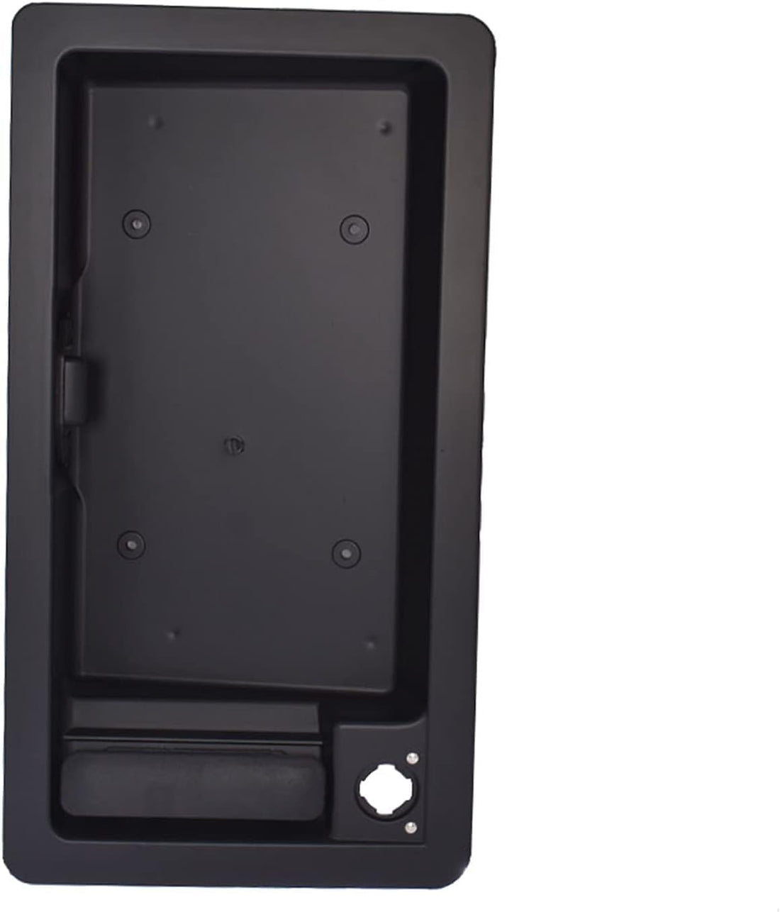 Rear Exterior Door Handel Textured Right Passenger Side Direct Replacement Compatible with 1992-2007 Ford E-150/250 / 350 Econoline FO1820100 6C2Z15434A20AA