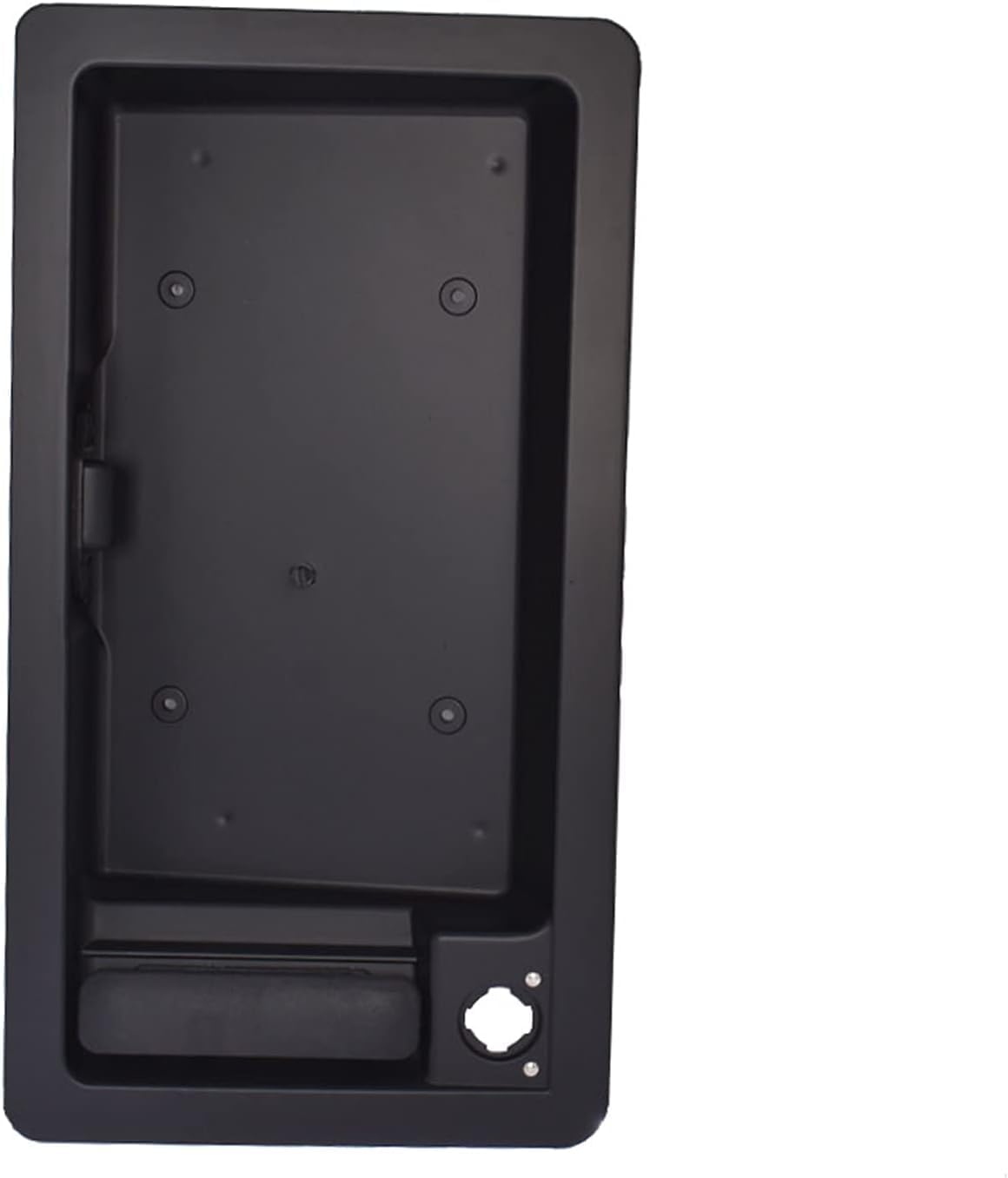 Rear Exterior Door Handel Textured Right Passenger Side Direct Replacement Compatible with 1992-2007 Ford E-150/250 / 350 Econoline FO1820100 6C2Z15434A20AA