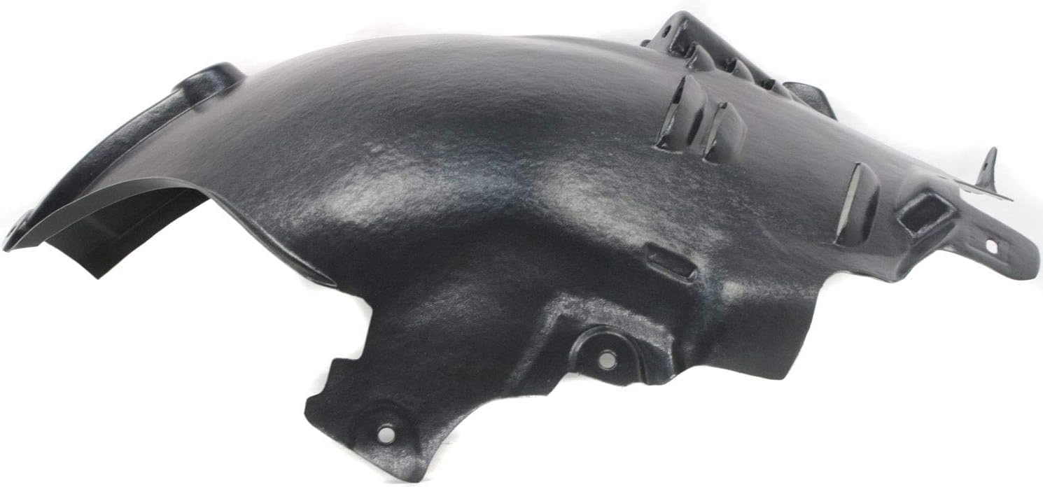 Front Section Fender Liner Left Driver Side Direct Replacement Compatible With 2006-2009 Mercedes Benz E350 MB1248151 2116982930