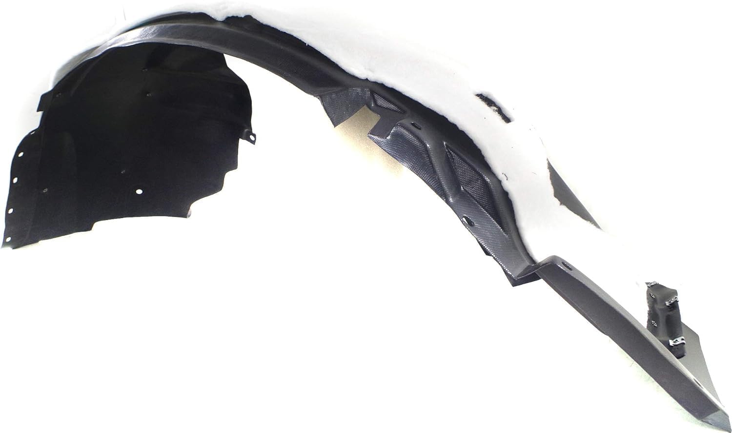 Front Fender Liner Right Passenger Side Direct Replacement Compatible With 2013-2016 Lincoln MKZ FO1249168 DP5Z16102A