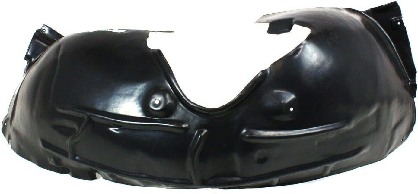 Front Fender Liner Left Driver Side Direct Replacement Compatible With 2007-2015 Audi Q7 AU1248110 4L0809961B