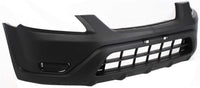 Front Bumper Cover Textured Without Fog Light Holes Direct Replacement Compatible With 2002-2004 Honda CR-V HO1000202 04711S9AA90