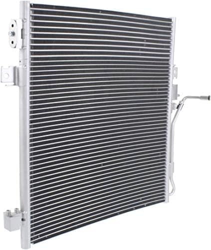 Front A/C Condenser Aluminum Core Direct Replacement Compatible With 2007-2010 Dodge Nitro / 2009-2012 Jeep Liberty CH3030229 68033237AB