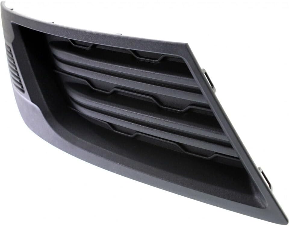 Front Fog Light Cover Textured Right Passenger Side Direct Replacement Compatible With 2013-2017 Chevrolet Traverse GM1039151 20983807