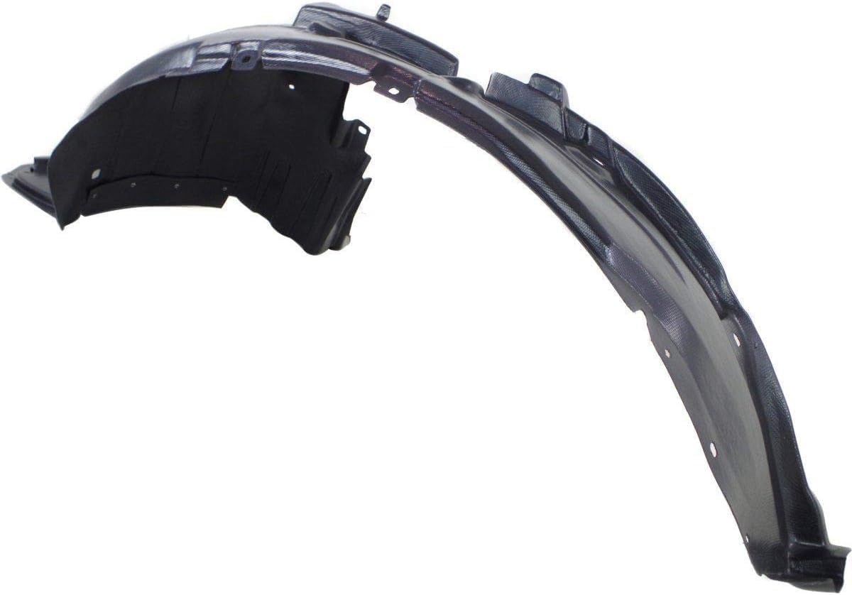 Front Fender Liner Left Driver Side Direct Replacement Compatible With 2015-2019 Nissan Versa NI1248139 638439KK0A-PFM