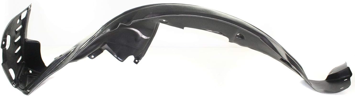 Front Fender Liner Right Passenger Side Direct Replacement Compatible with 2009-2011 Acura TL AC1249126 74101TK5A00