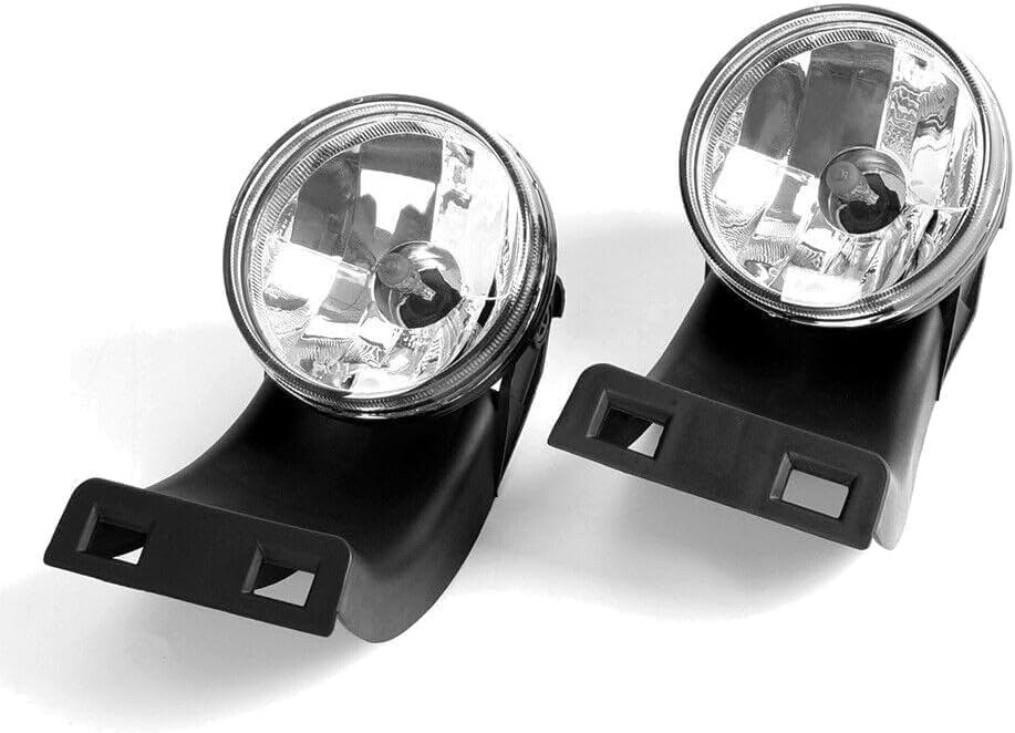 Front Bumper Chrome Steel + Lower Valance Textured + Fog Light + Bezel Cover Left & Right Side Direct Replacement Compatible With 1994-2001 Dodge Ram 1500/1994-2002 2500 3500