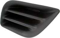 Front Fog Light Cover Textured Black Right Passenger Side Direct Replacement Compatible With 2012-2014 Nissan Versa NI1039128 622563BA0A