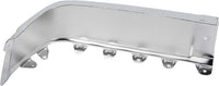 Rear Bumper End Caps Chrome Steel Without Sensor Holes Left Side Direct Replacement Compatible With 2007-2013 Chevrolet Silverado/GMC Sierra 1500/2007-2014 2500HD 3500HD GM1104149