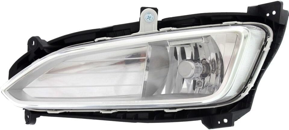 Set Of 2 Front Fog Light Assembly Right passenger & Left Driver Side Direct Replacement Compatible With 2013-2016 Hyundai Santa Fe Sport HY2593141 HY2592141 922024Z000 922014Z000