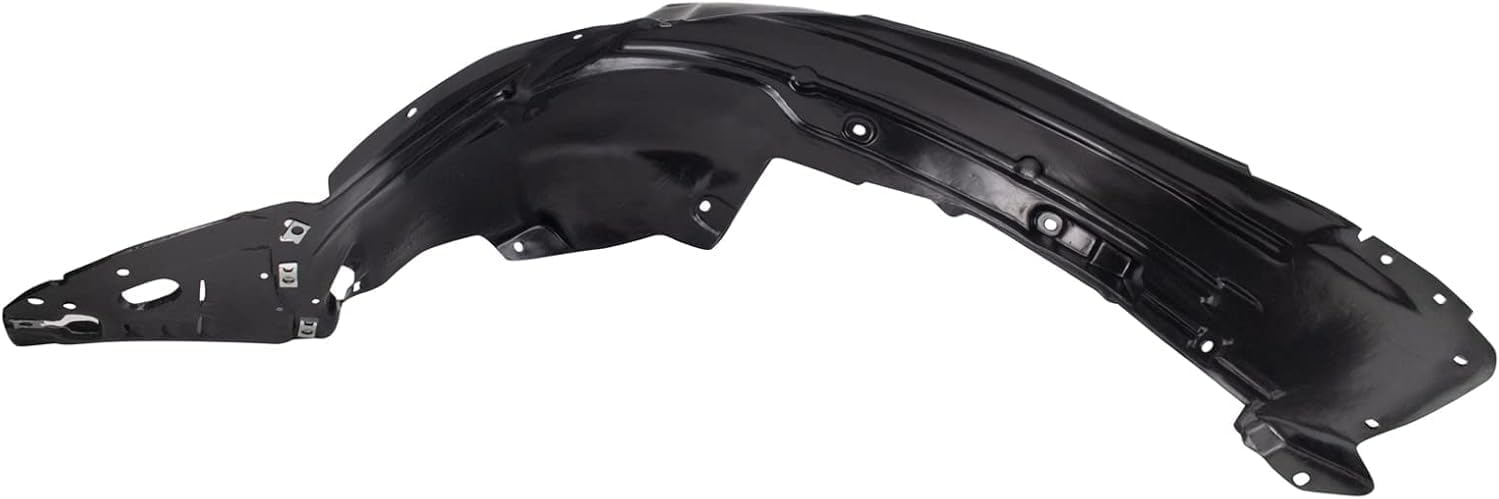 Front Fender Liner Left Driver Side Direct Replacement Compatible With 2012-2014 Acura TL AC1248134 74151TK5A01-PFM