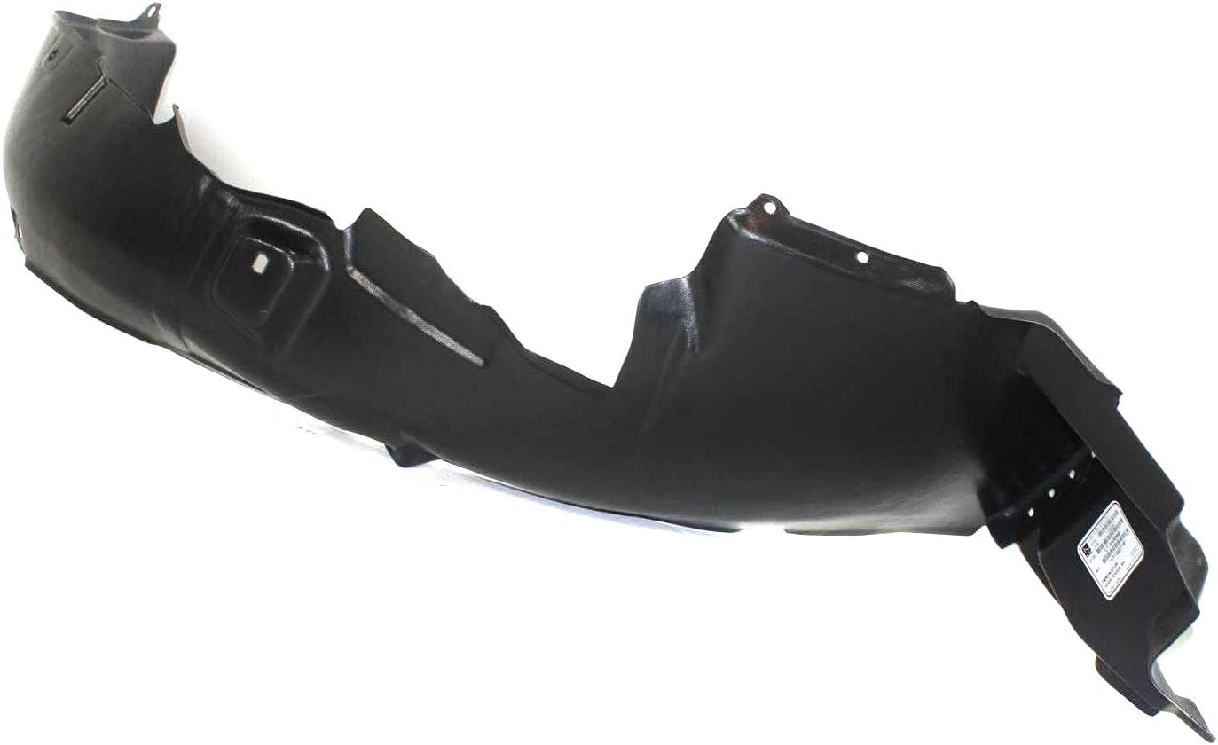 Front Fender Liner Left Driver Side Direct Replacement Compatible With 2007-2008 Hyundai Tiburon HY1248116 868112C700