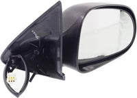 Front Power Mirror Non-Folding & Heated Textured Right passenger Side Direct Replacement Compatible With 1997-2000 Dodge Dakota CH1321157 55154842AB