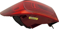 Tail Light Outer Assembly Left Driver Side Direct Replacement Compatible With Compatible With 2012-2017 Volkswagen Tiguan / 2017-2018 Limited VW2804110 5N0945095R
