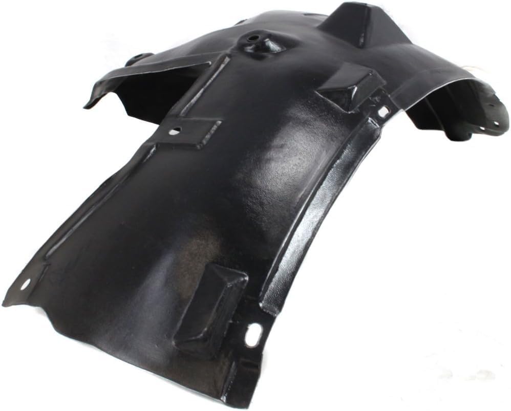 Front Fender Liner Rear Section Left Driver Side Direct Replacement Compatible With 2007-2008 Infiniti G35 / 2009-2013 G37 IN1248126 63843JK30A