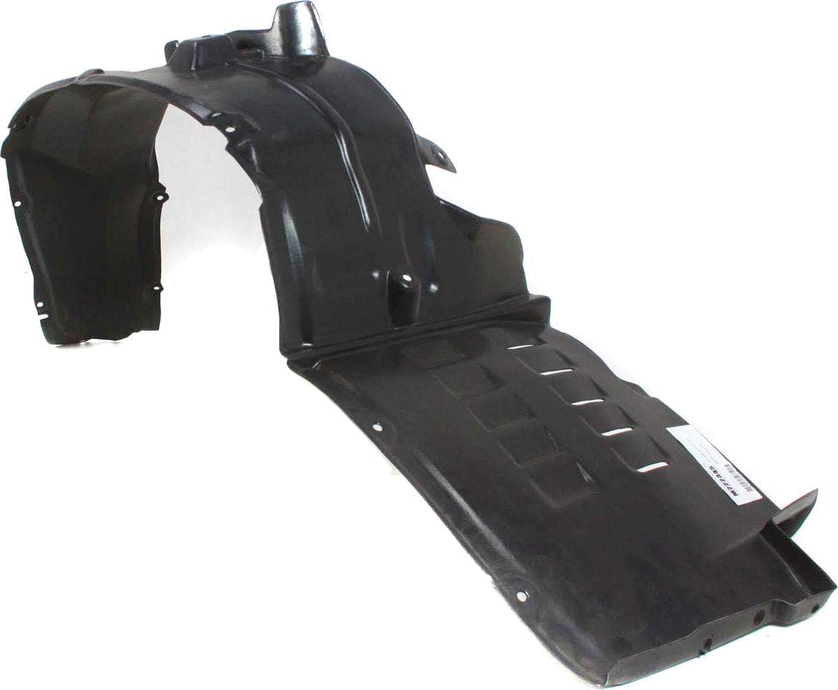 Front Fender Liner Right Passenger Side Direct Replacement Compatible with 2006-2011 Mitsubishi Endeavor MI1251110 5370A398