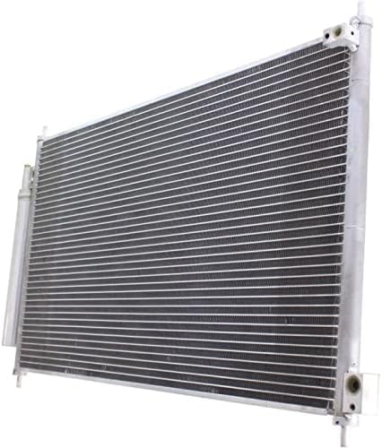 Front AC Condenser Aluminum Core Direct Replacement Compatible With 2012-2015 Honda Civic / 2013-2022 Acura ILX HO3030156 80110TR0A02