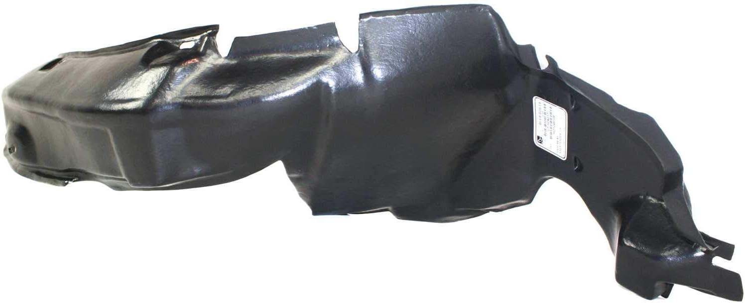 Front Fender Liner Left Driver Side Direct Replacement Compatible With 1988-1991 Honda Civic HO1248108 74151SH3010