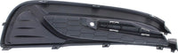 Front Fog Light Cover Textured Left Driver Side Direct Replacement Compatible With 2013-2015 Honda Civic HO1038113 71107TR3A61