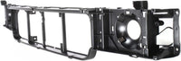 Front Header Panel ABS Plastic Direct Replacement Compatible With 1997-2007 Ford Econoline Van FO1221114 F7UZ8A284AA