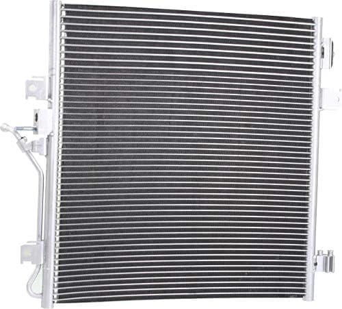 Front A/C Condenser Aluminum Core Direct Replacement Compatible With 2007-2010 Dodge Nitro / 2009-2012 Jeep Liberty CH3030229 68033237AB
