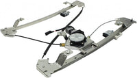 Rear Power Window Regulator with Moter Left Driver Side Direct Replacement Compatible with 2004-2008 Ford F-150/2006-2008 Lincoln Mark LT FO1550126 6L3Z1627001AA