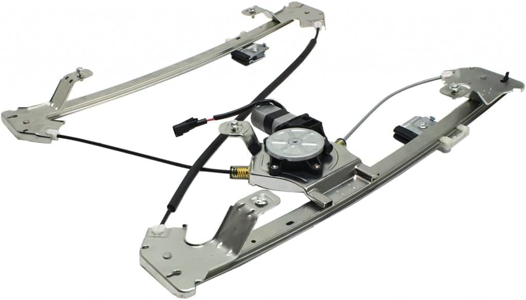 Rear Power Window Regulator with Moter Left Driver Side Direct Replacement Compatible with 2004-2008 Ford F-150/2006-2008 Lincoln Mark LT FO1550126 6L3Z1627001AA