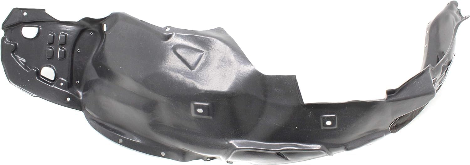 Front Fender Liner Left Driver Side Direct Replacement Compatible With 2013-2015 Acura ILX AC1248135 74151TX6A01-PFM
