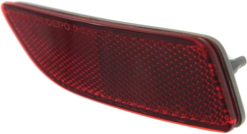 Set Of 2 Rear Bumper Reflector Left Driver & Right Passenger Side Direct Replacement Compatible With 2011-2013 Toyota Corolla ‎‎‎‎TO1184102 TO1185102 8191002130 8192002030