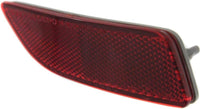 Rear Bumper Reflector Left Driver Side Direct Replacement Compatible With 2011-2013 Toyota Corolla ‎‎‎‎TO1184102 8192002030