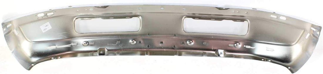 Front Bumper Face Bar Chrome Steel + Inner Brackets Left Driver & Right Passenger Side Direct Replacement Compatible With 1997-2001 Dodge Ram 1500/1997-2002 2500 3500 CH1002256