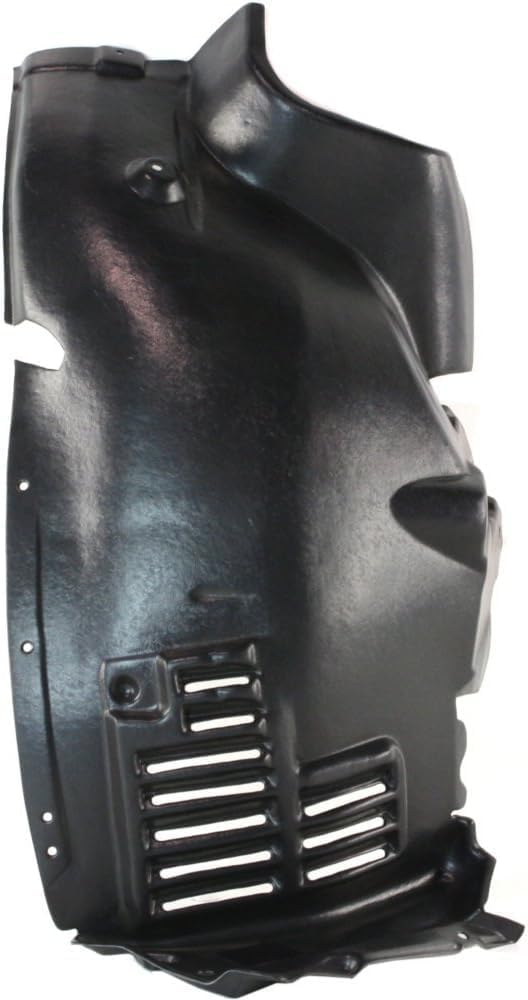 Front Section Fender Liner Right Passenger Side Direct Replacement Compatible With 2008-2015 Mercedes Benz C-Class MB1249147 2046901030
