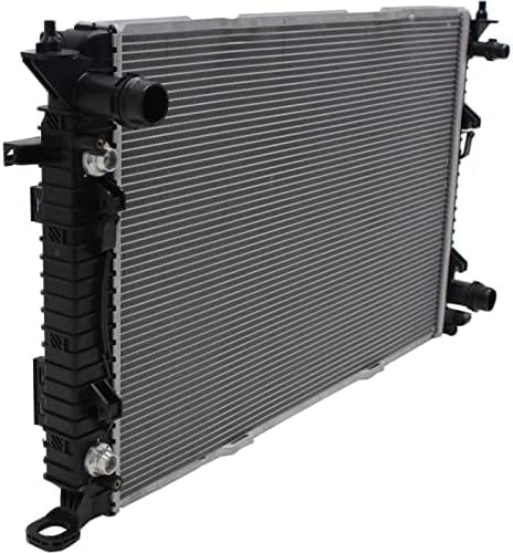 Front Radiator Aluminum Core Direct Replacement Compatible With 2008-2017 Audi Q5 / A5 / 2018 Porsche Macan AU3010147 8K0121251AL