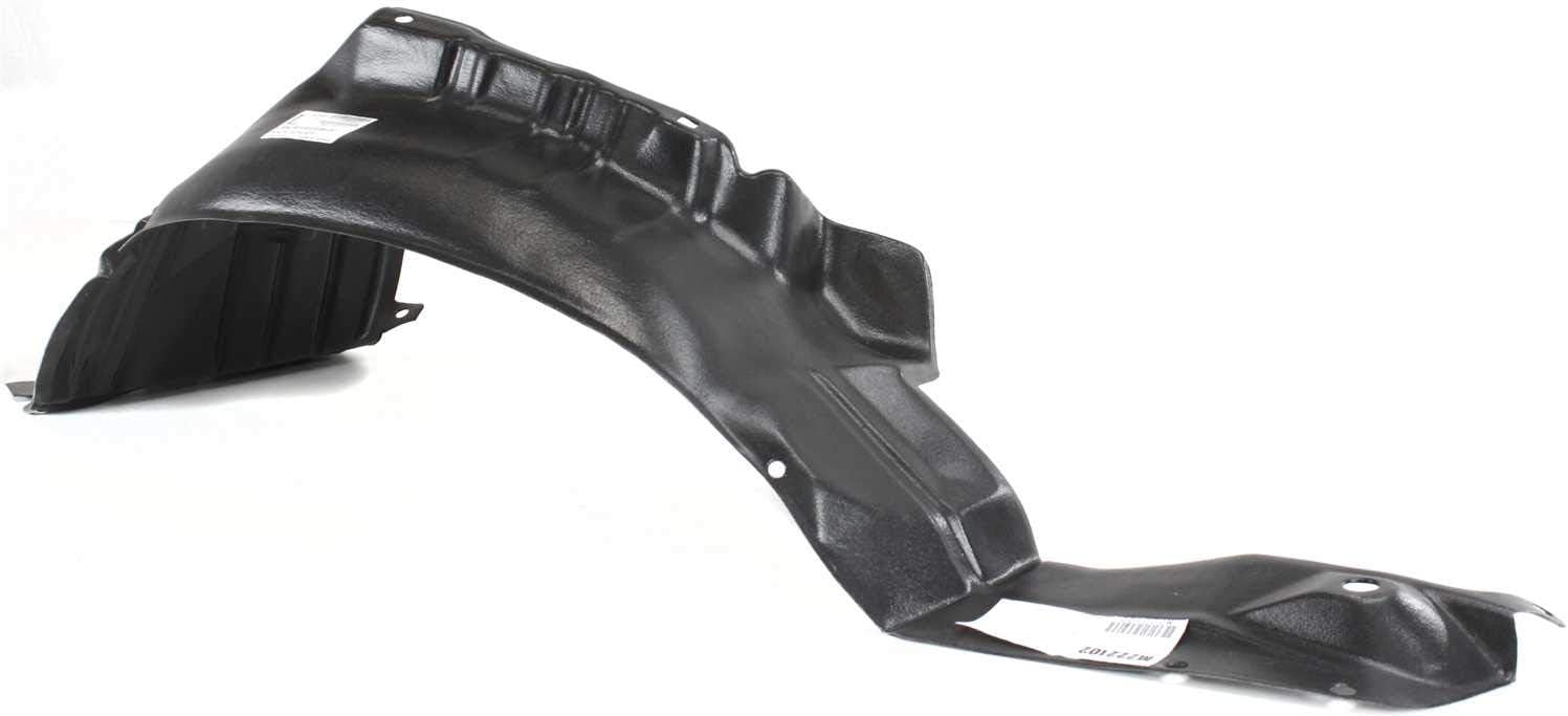 Front Fender Liner Left Driver Side Direct Replacement Compatible with 1997-2002 Mitsubishi Mirage MI1248101 MR241357