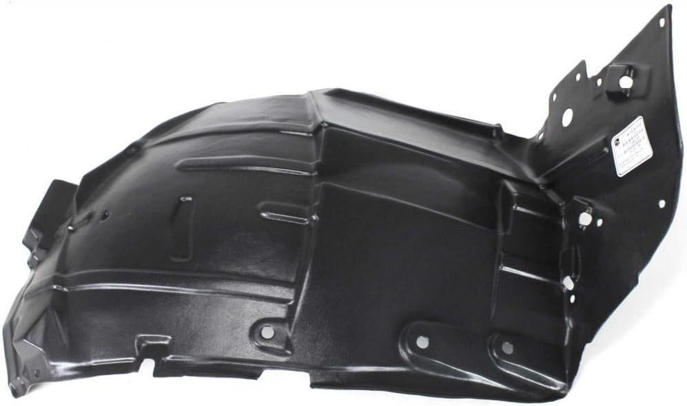 Front Section Fender Liner Right Passenger Side Direct Replacement Compatible With 2003-2007 Infiniti G35 IN1251106 63844AM800