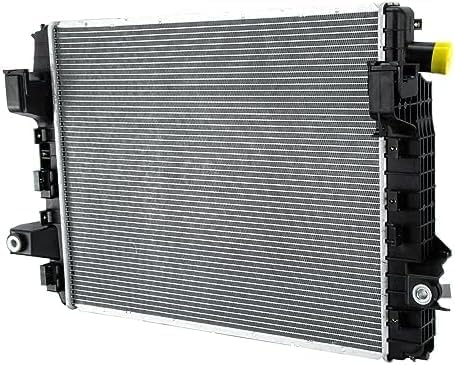 Front Radiator Aluminum Core Direct Replacement Compatible With 2013-2018 Ram 2500 3500 4500 5500 CH3010374 52014720AA