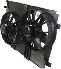 Front Dual Fan Shroud Assembly Direct Replacement Compatible with 1998-2002 Chevrolet Camaro / 1997-2004 Corvette GM3115141 22104439 12365307 22098787