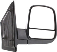 Front Power Mirror Manual Adjust Non-Heated Textured Right Passenger Side Direct Replacement Compatible With 2008-2021 Chevrolet Express/GMC Savana GM1321395 20838066