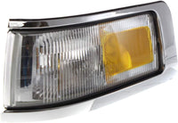 Set Of 2 Front Corner Light Lens And Housing Right Passenger & Left Driver Side Direct Replacement Compatible With 1995-1997 Lincoln Town Car FO2551132 FO2550132 F5VY15A201A