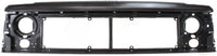 Front Grille Primed Shell And Insert + Header Panel + Headlights + Signal & Marker Lamps Right And Left Side Direct Replacement Compatible With Jeep Cherokee 1991-1996 CH1200176