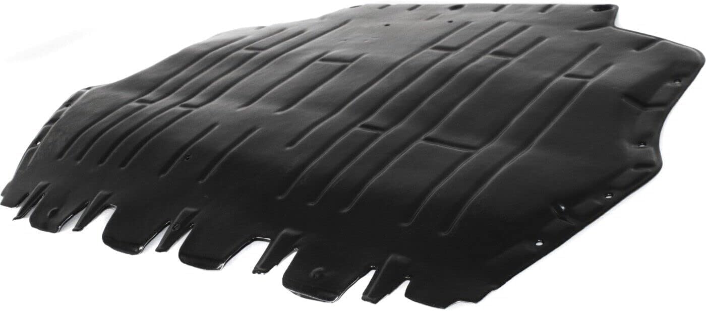 Front Engine Splash Shield Under Cover Plastic Direct Replacement Compatible with 2005-2006 Volkswagen Jetta / 2010-2014 Golf VW1228104 VW1228116 1K0825237AE 1K0825237AG