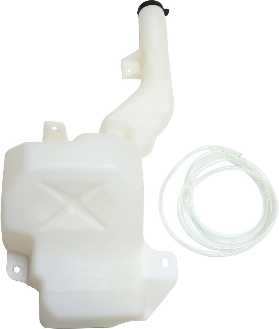 Front Washer Reservoir Tank Assembly Direct Replacement Compatible With 2014-2015 Chevrolet Silverado / GMC Sierra 1500 / 2015 2500HD 3500HD GM1288192 22954986-PFM
