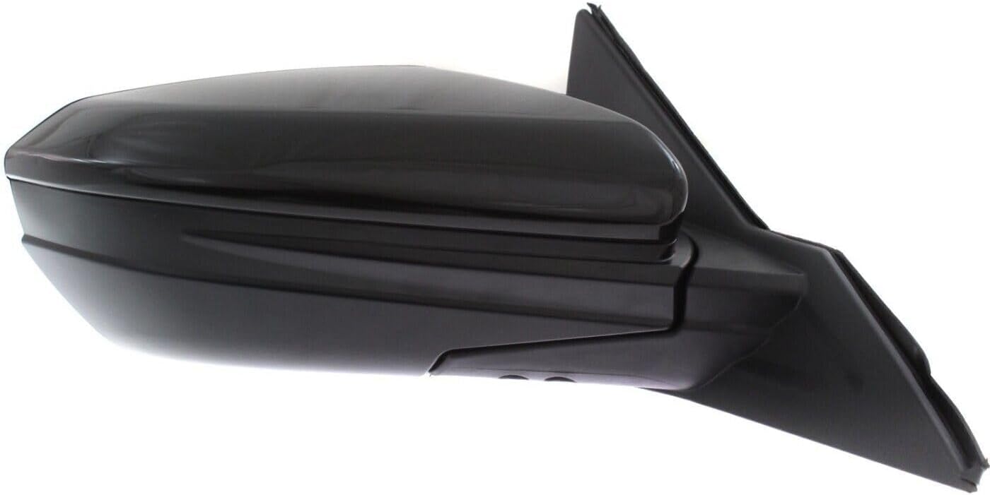 Front Power Mirror Manual Folding Non Heated Primed Right Passenger Side Direct Replacement Compatible With 2016-2021 Honda Civic HO1321283 76208TBAA02ZA-PFM 76208TBAA03Z
