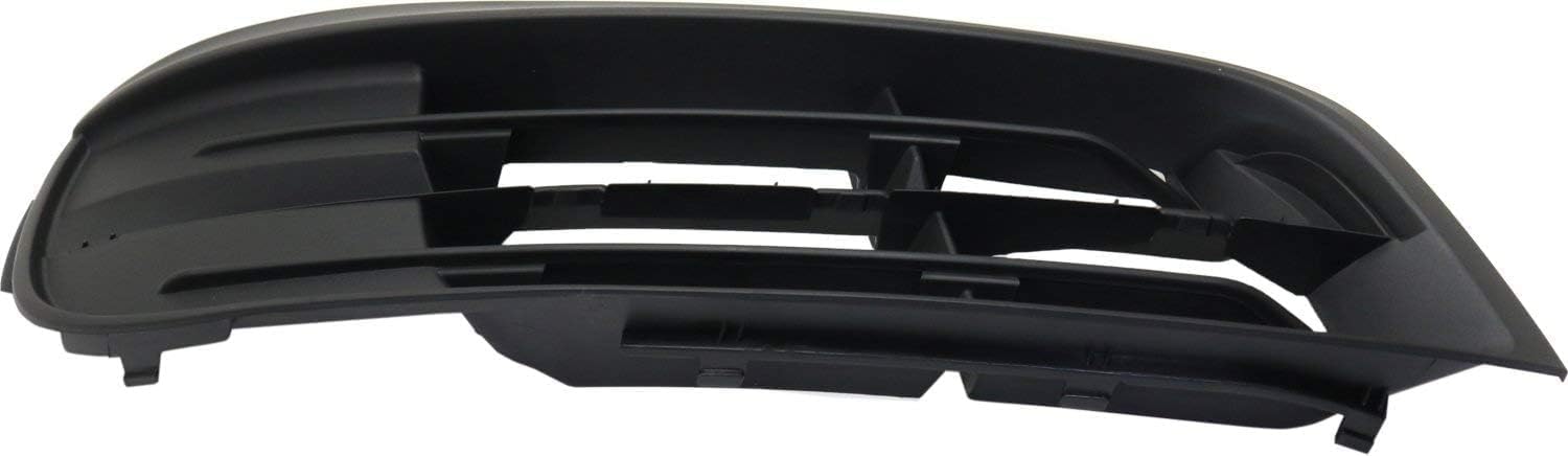Set Of 2 Front Fog Light Cover Textured Right Passenger And Left Driver Side Direct Replacement Compatible With 2014-2016 BMW 5-Series BM1038165 BM1039165 51117331728 51117331727