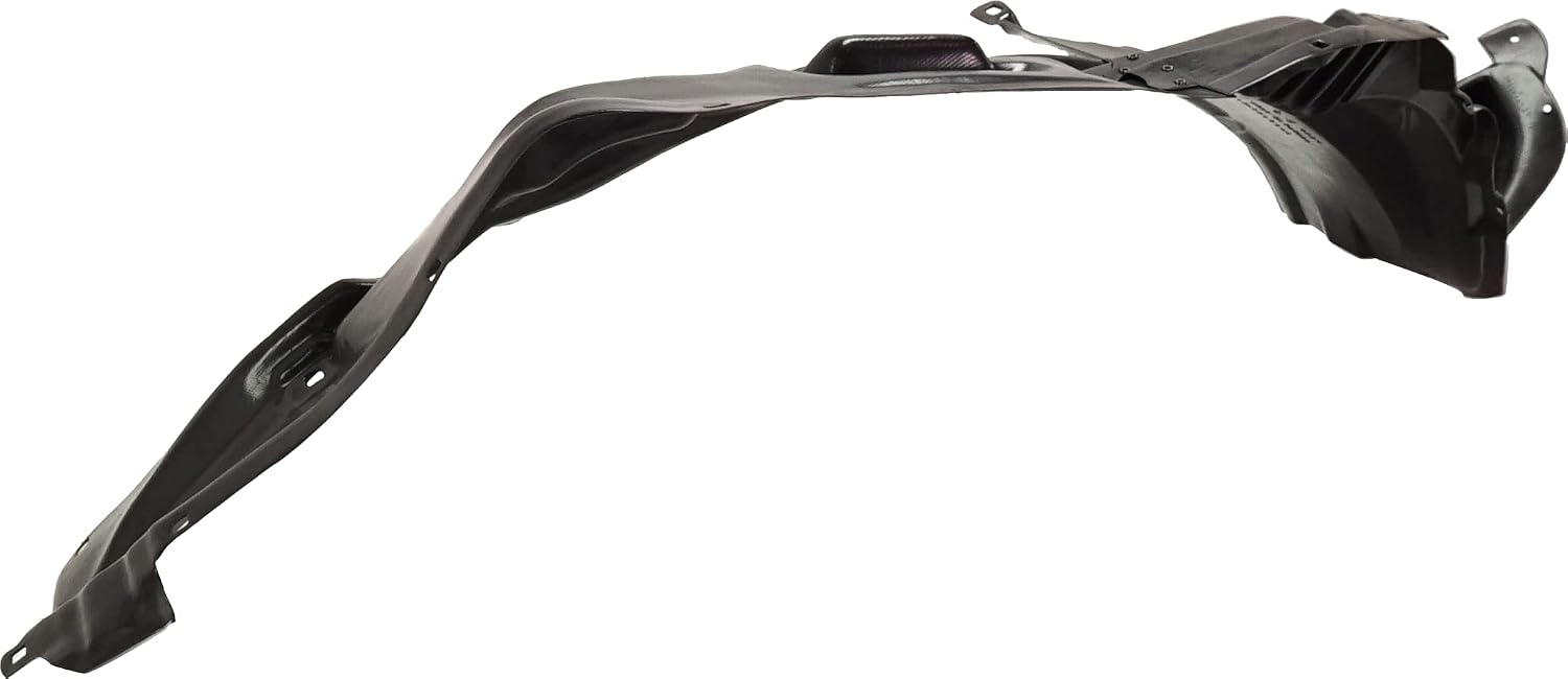 Front Fender Liner Right Passenger Side Direct Replacement Compatible with 2010-2014 Toyota FJ Cruiser TO1249174 5380735130