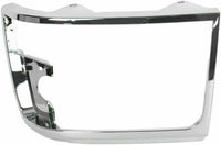 AUTOS PARTS PLUS Front Grille Chrome Shell/Plastic Insert + Head Light Doors Left Driver & Right Passenger Side Direct Replacement Compatible With 1992-1997 Ford F-Series FO2512130 FO1200173