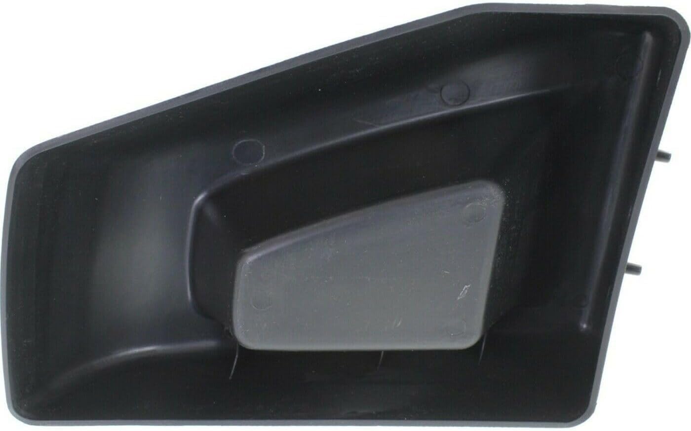 Set Of 2 Front Bumper End Cap Textured Left Driver & Right Passenger Side Direct Replacement Compatible With 2003-2009 Hummer H2 HU1004100 HU1005100 88944406 88944407