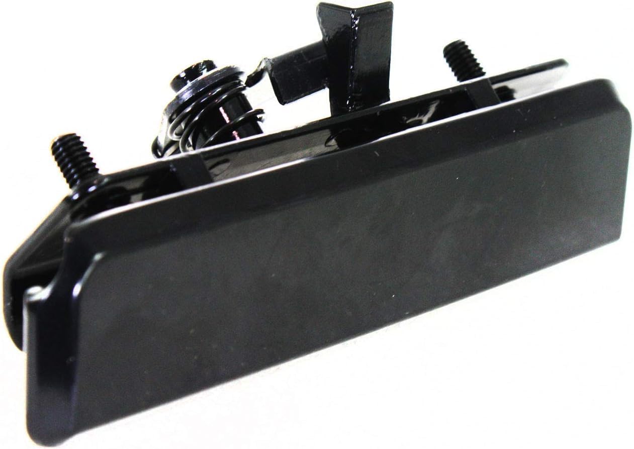 Rear Exterior Door Handel Smooth Black Direct Replacement Compatible with 1992-2005 GMC Safari/Chevrolet Astro GM1820104 15173052